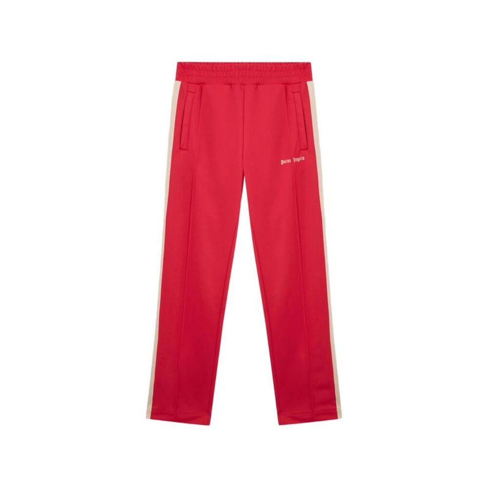 Palm Angels Red Trousers - Track Pants Men